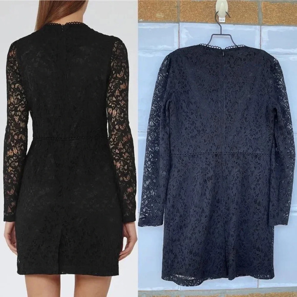 REISS Prim Lace Dress size 6 - Picture 3 of 16